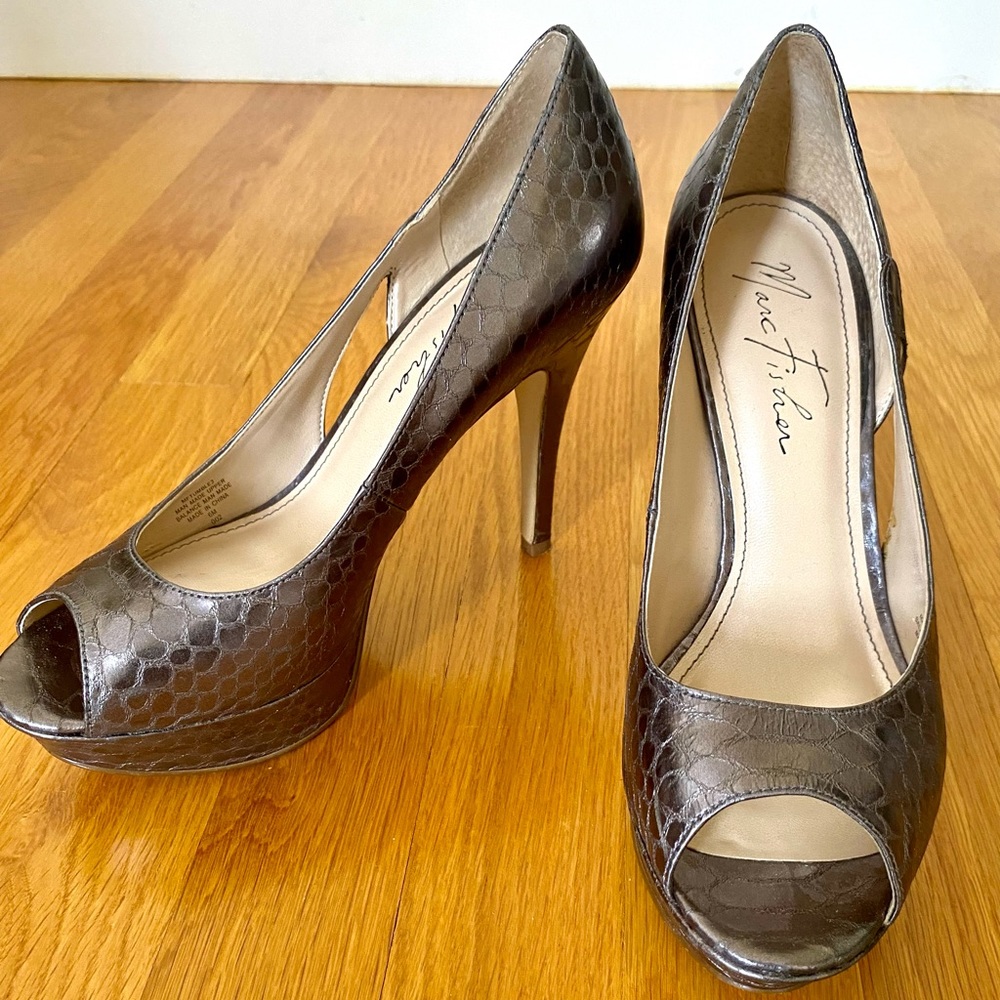 Marc Fisher Open Toe Pump